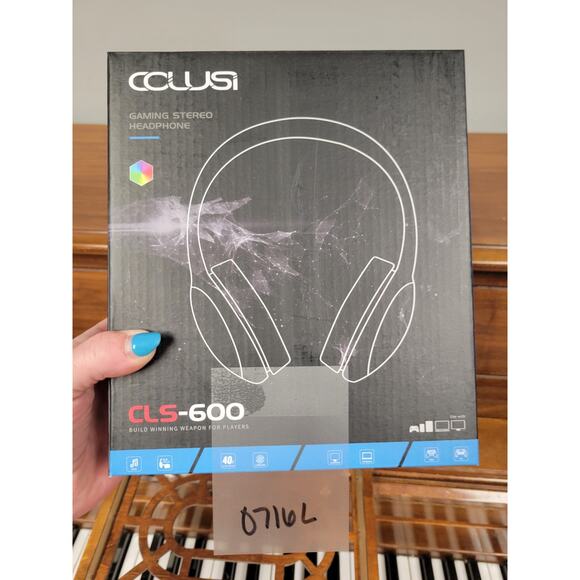 Colusi C600 Wired Gaming Headset Microphone PS5 PS4 Controller 3.5mm Jack - Picture 2 of 3